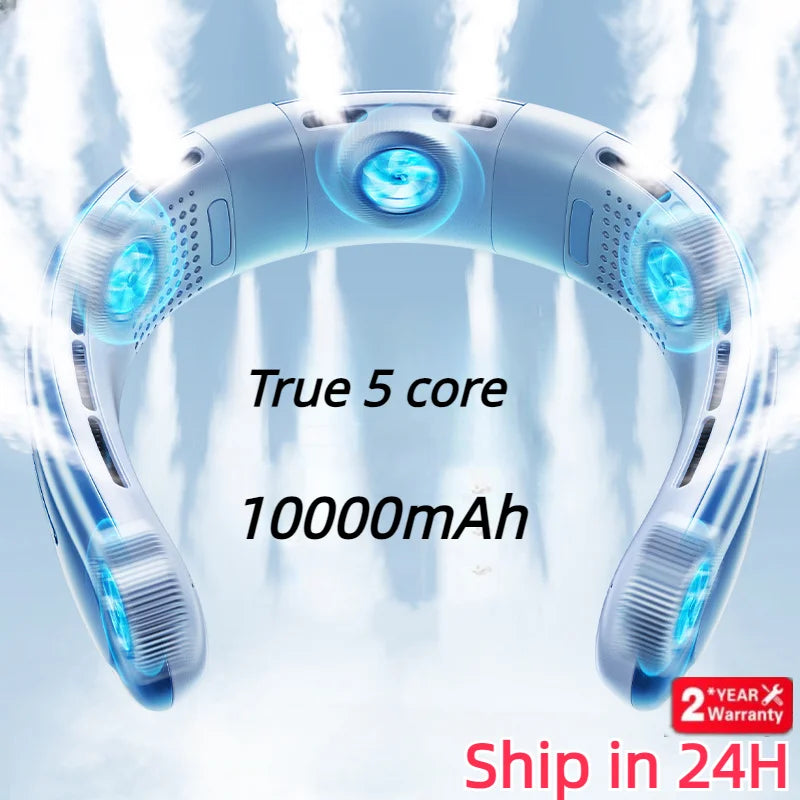 VENTILATEUR DE COU PORTABLE/RECHARGEABLE