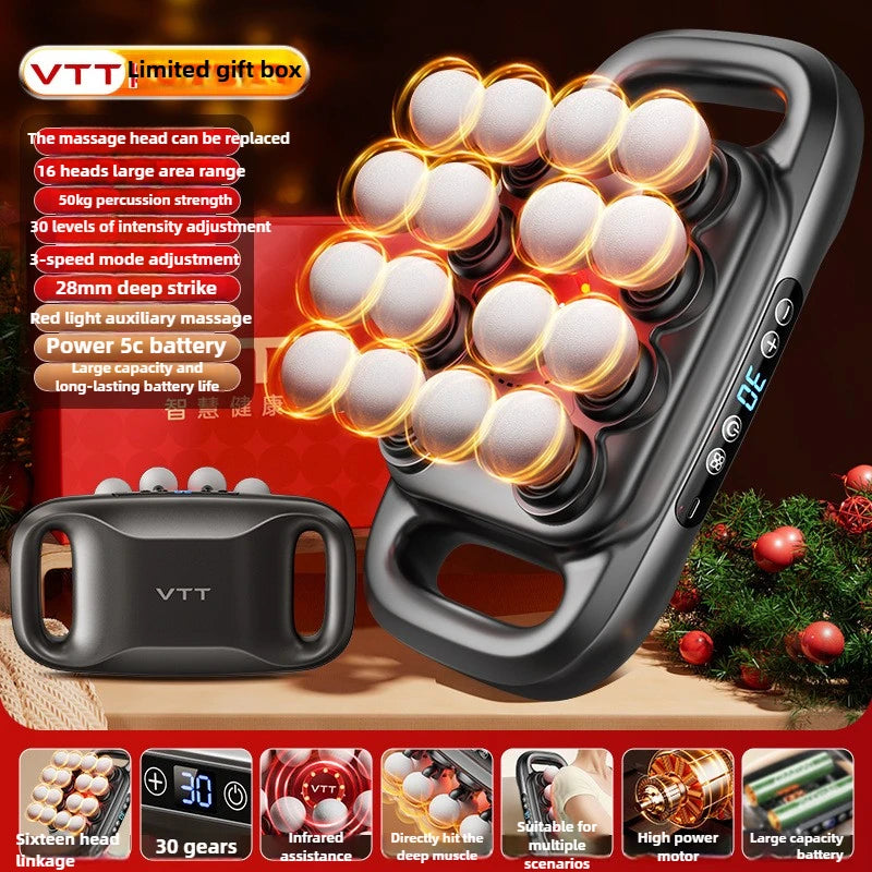 PISTOLET DE FASCIA/MASSEUR MULTI-TETES