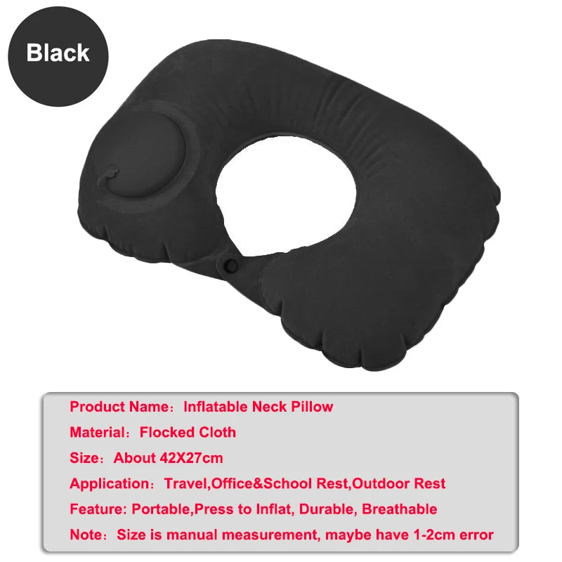 OREILLER GONFLABLE POUR COU/VOYAGE/AVION