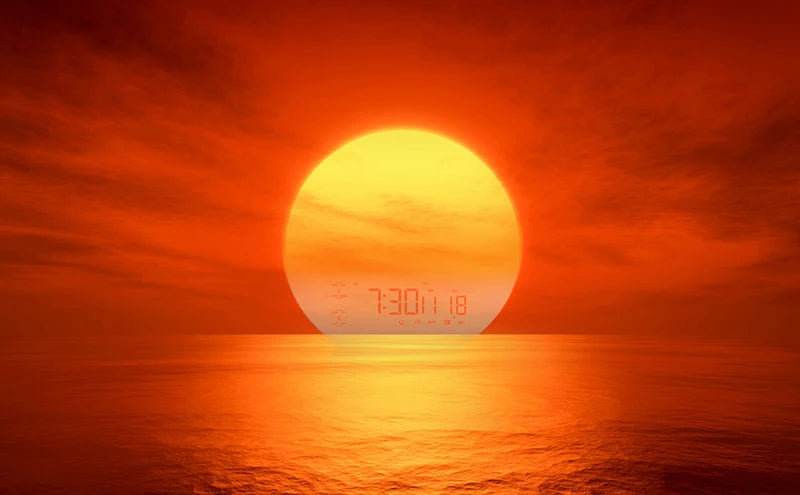 REVEIL LUMINEUX SIMULATION LEVIER