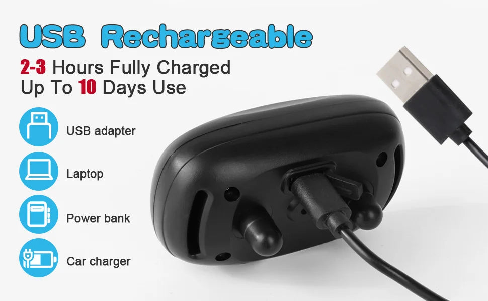 DISPOSITIF ANTI-ABOIEMENT POUR CHIEN DE COMPAGNIE RECHARGEABLE