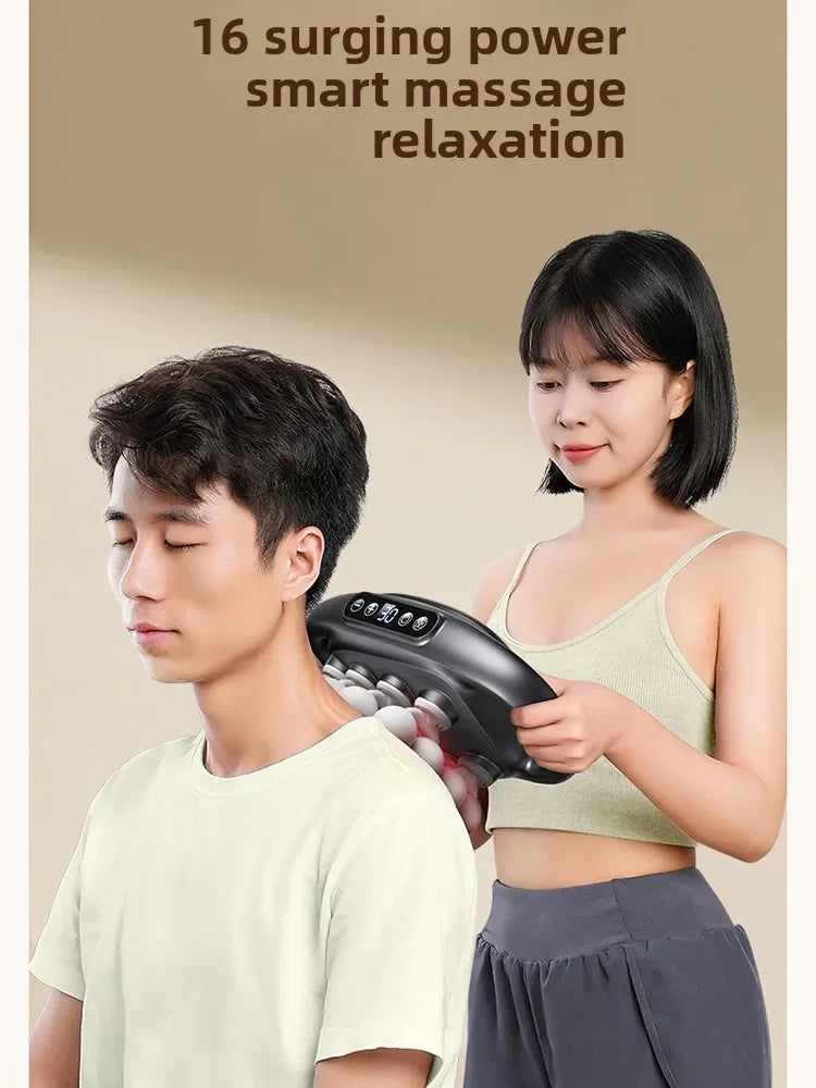 PISTOLET DE FASCIA/MASSEUR MULTI-TETES