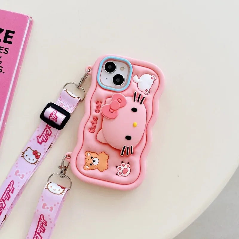 COQUE DESIGN EN DESSIN ANIME 3D MIGNON SANRIO