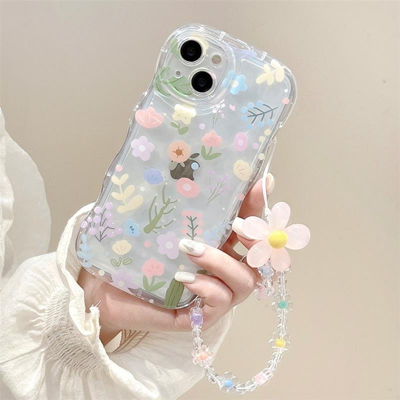 ETUI DE PROTECTION POUR TELEPHONE A MOTIF FLORAL