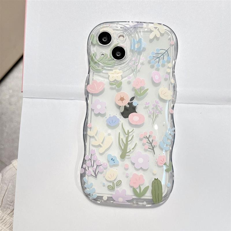 ETUI DE PROTECTION POUR TELEPHONE A MOTIF FLORAL