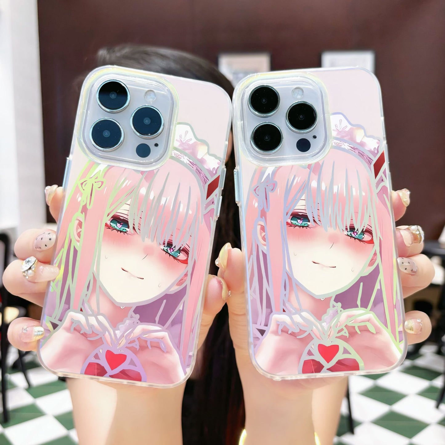 COQUE TELEPHONE IPHONE A COULEUR CHANGEANTE