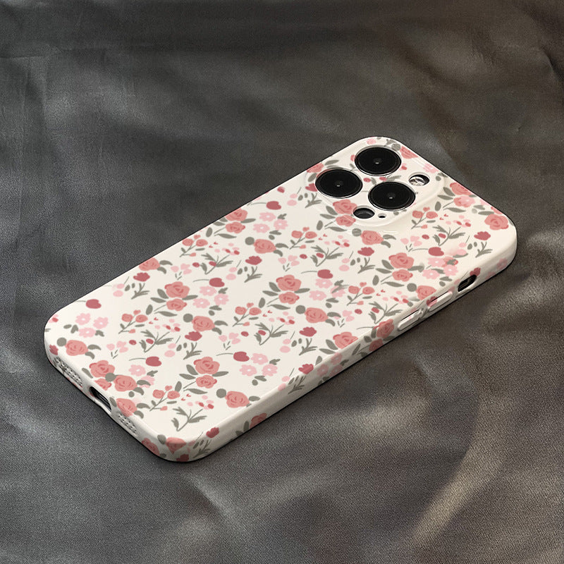 ETUI MAGNETIQUE POUR IPHONE MOTIF FLORAL