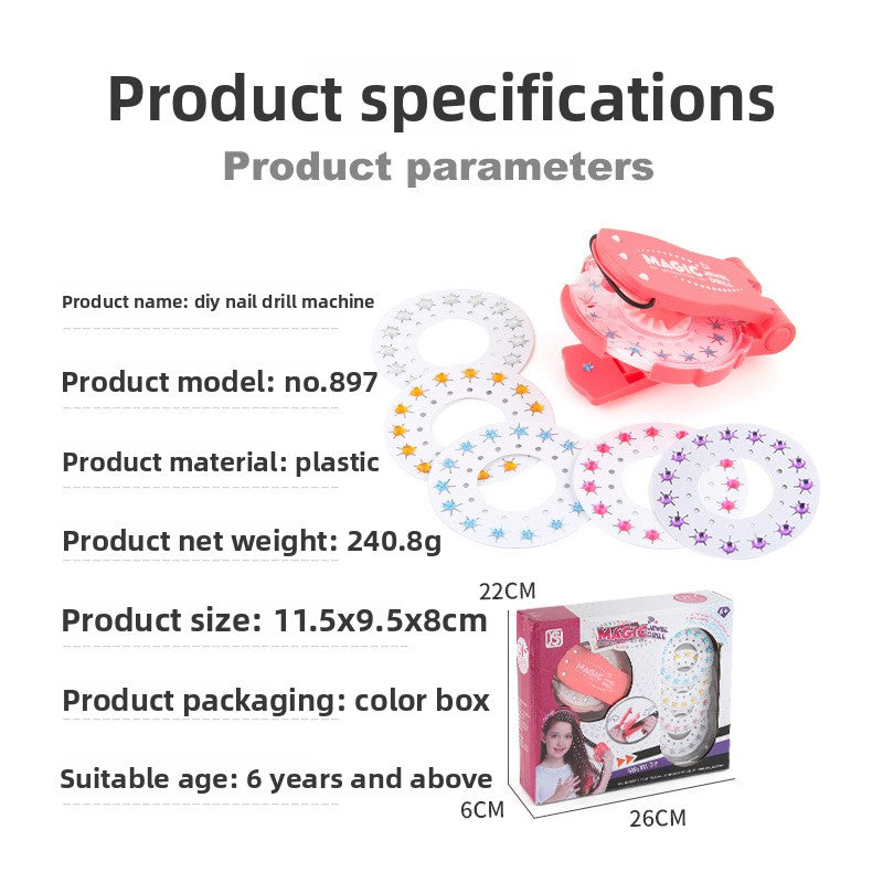 OUTIL DE COIFFURE A CLOUER