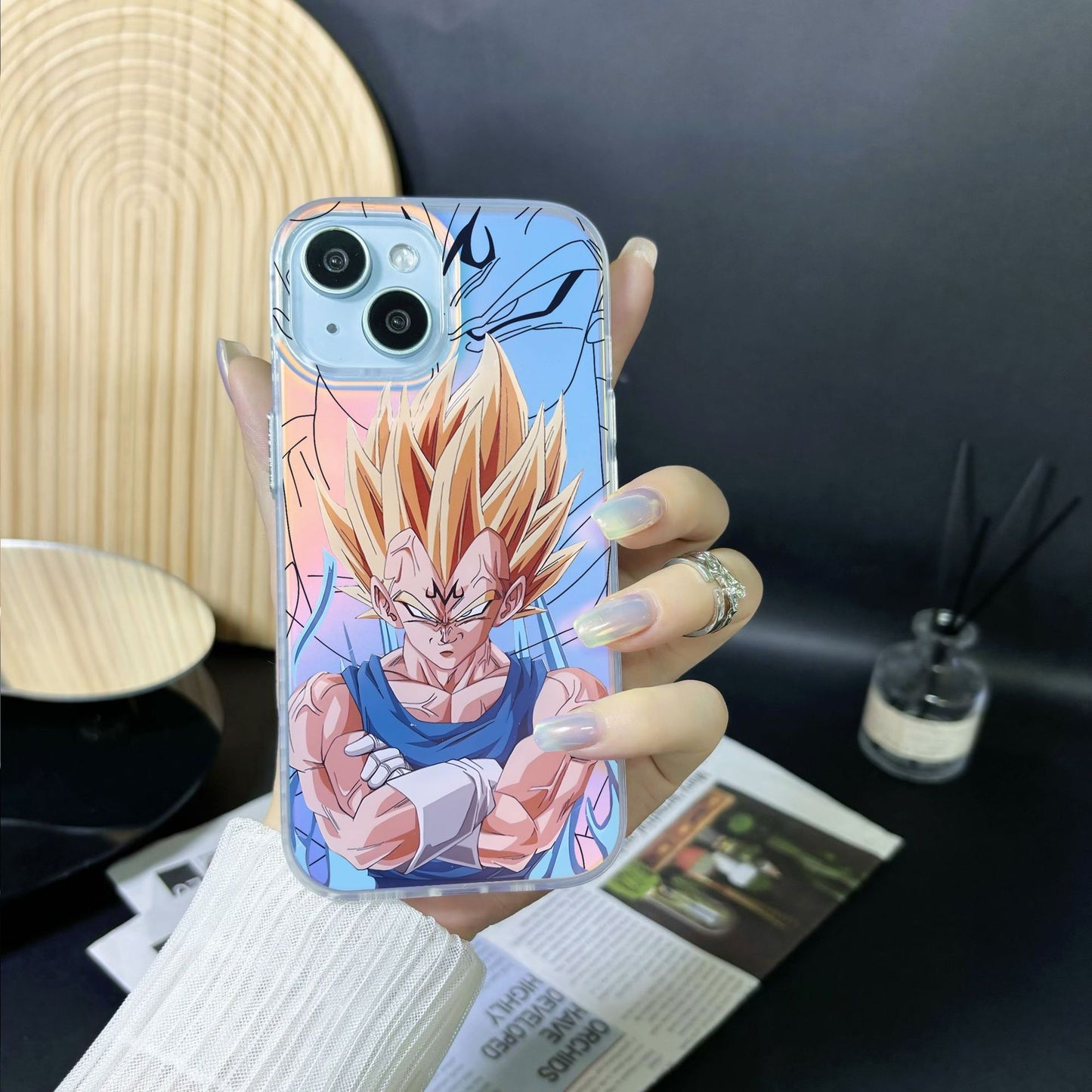 COQUE IPHONE CAMELEON ELECTROPLAQUEE