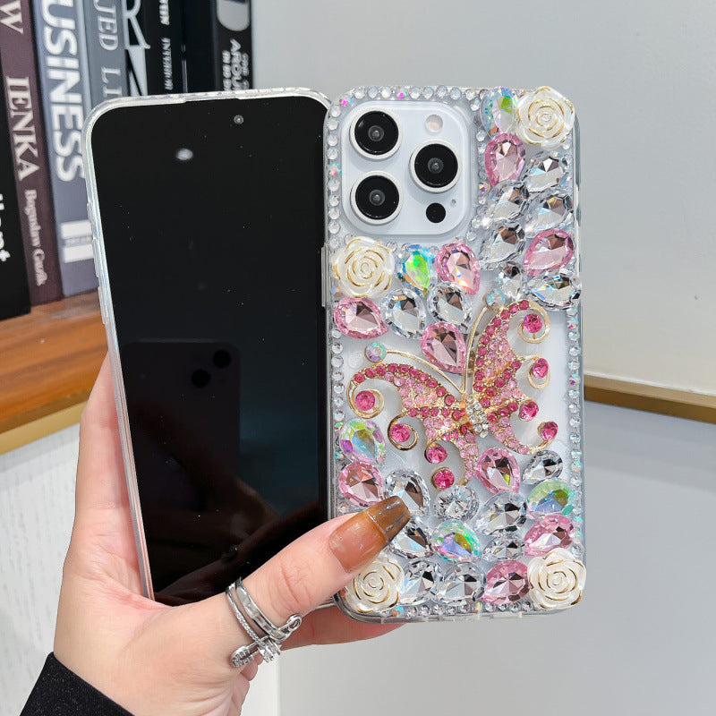 COQUE DE TELEPHONE PAPILLON