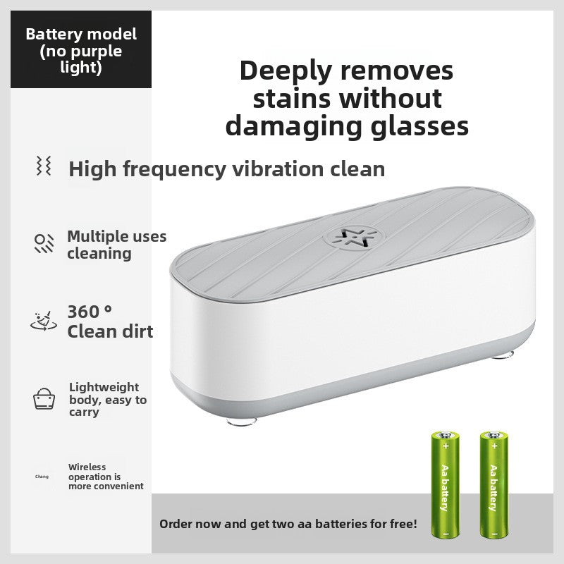 NETTOYEUR VIBRANT POUR LUNETTES