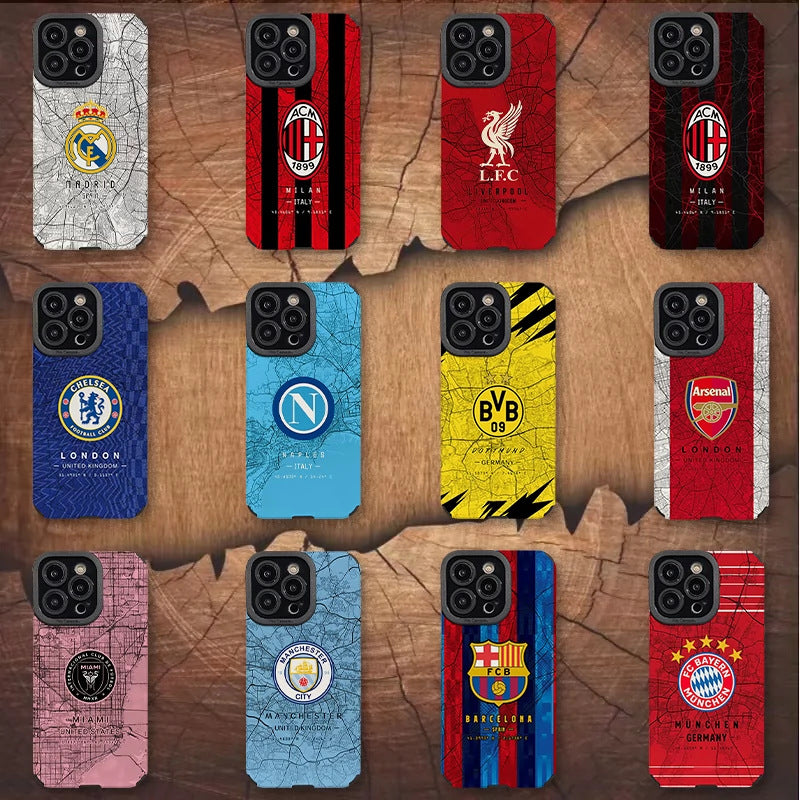COQUE TELEPHONE EN FORME DE BALLON DE FOOTBALL