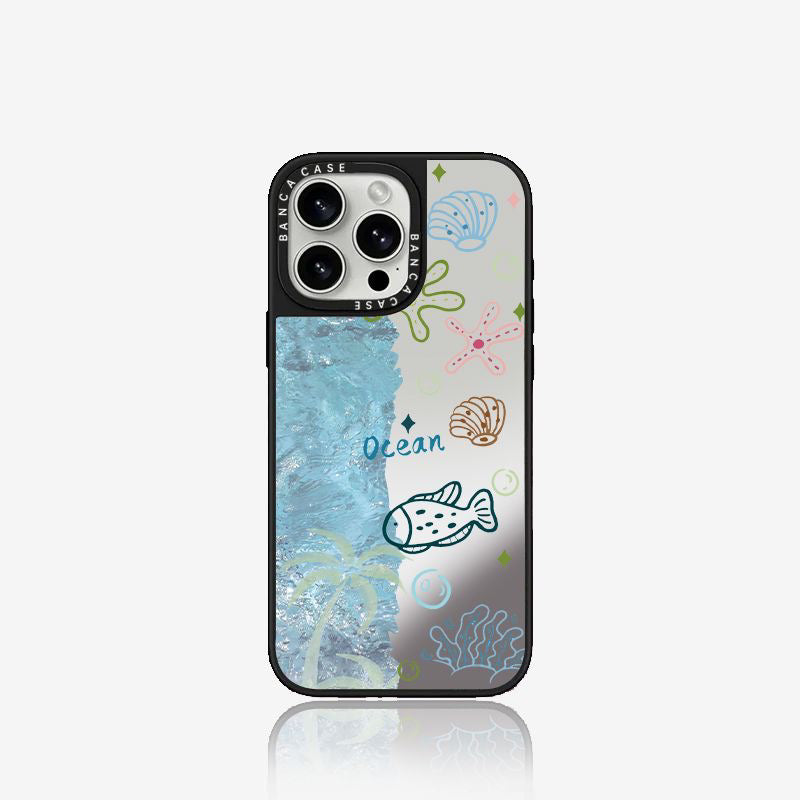 ETUI DE TELEPHONE EFFET MIROIR