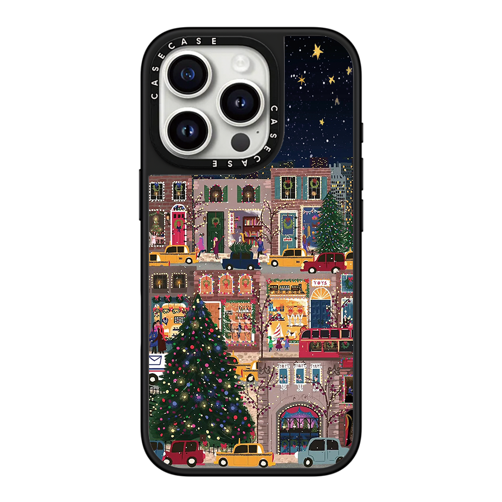 COQUE MAGNETIQUE POUR IPHONE A MOTIF DE NOEL