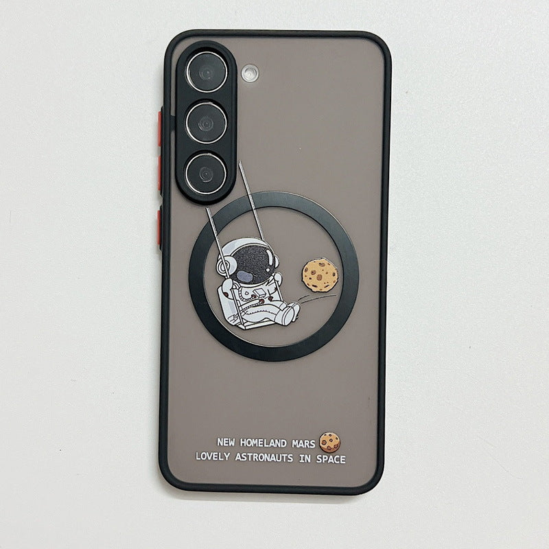 ETUI TELEPHONE EN VENTOUSE MAGNETIQUE INTEGREE