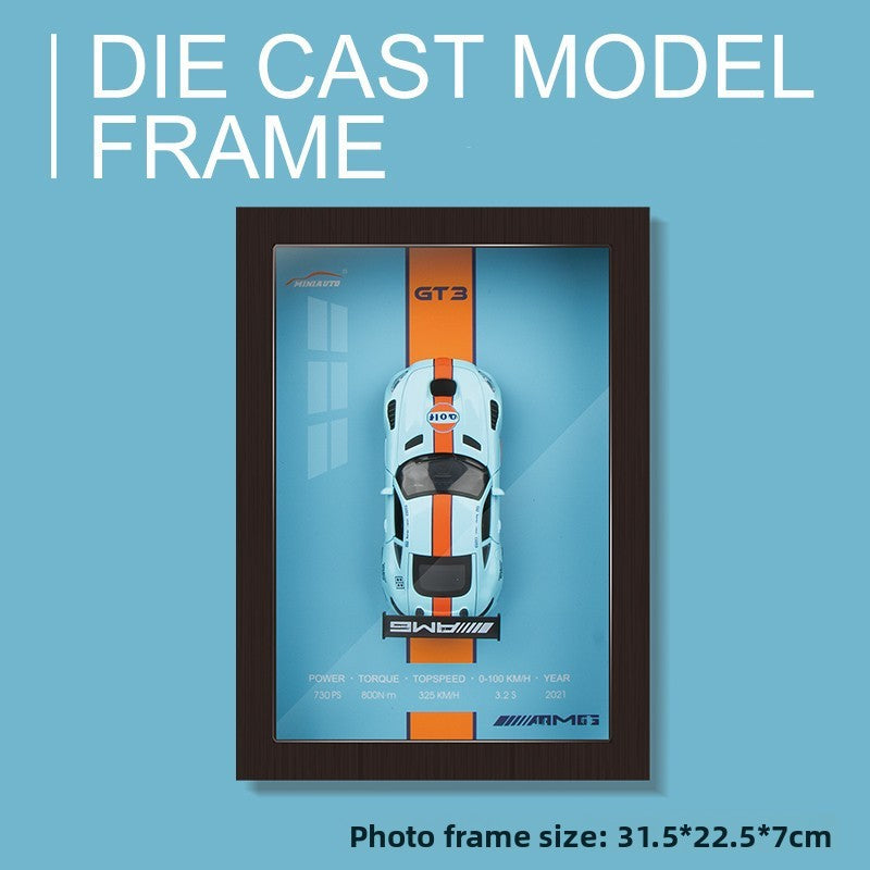 MODELE VOITURE REDUIT EN ALLIAGE/ TABLEAU DECORATIF A SUSPENDRE