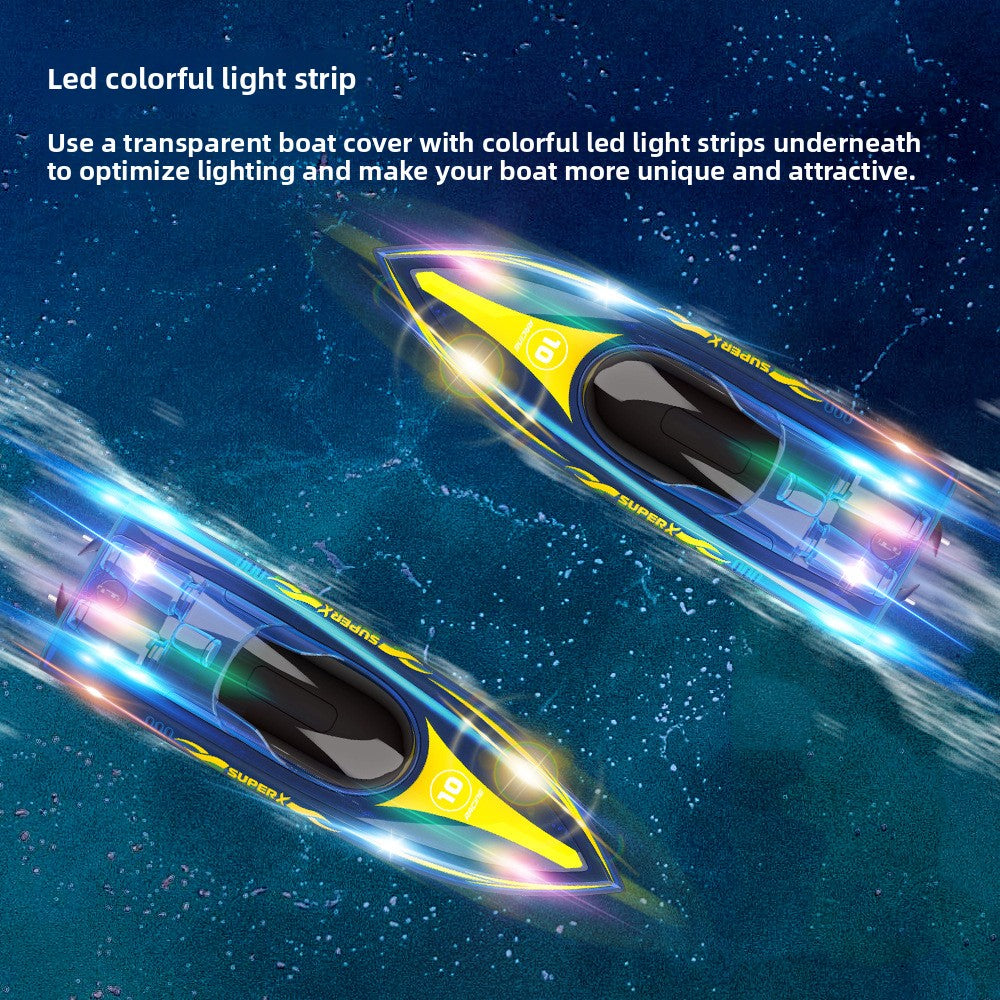 BATEAU A COMMANDE LUMINEUSE