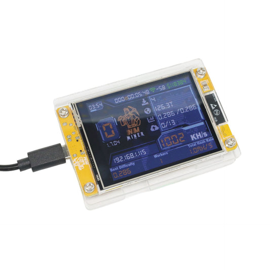 NM MINER NERDMINER 2.8 LNCH 1 000KH/s BTC SOLO MINER