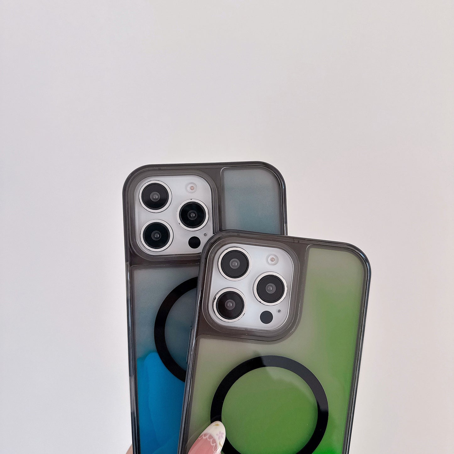 ETUI TELEPHONE AVEC EFFETS SABLES MOUVANTS