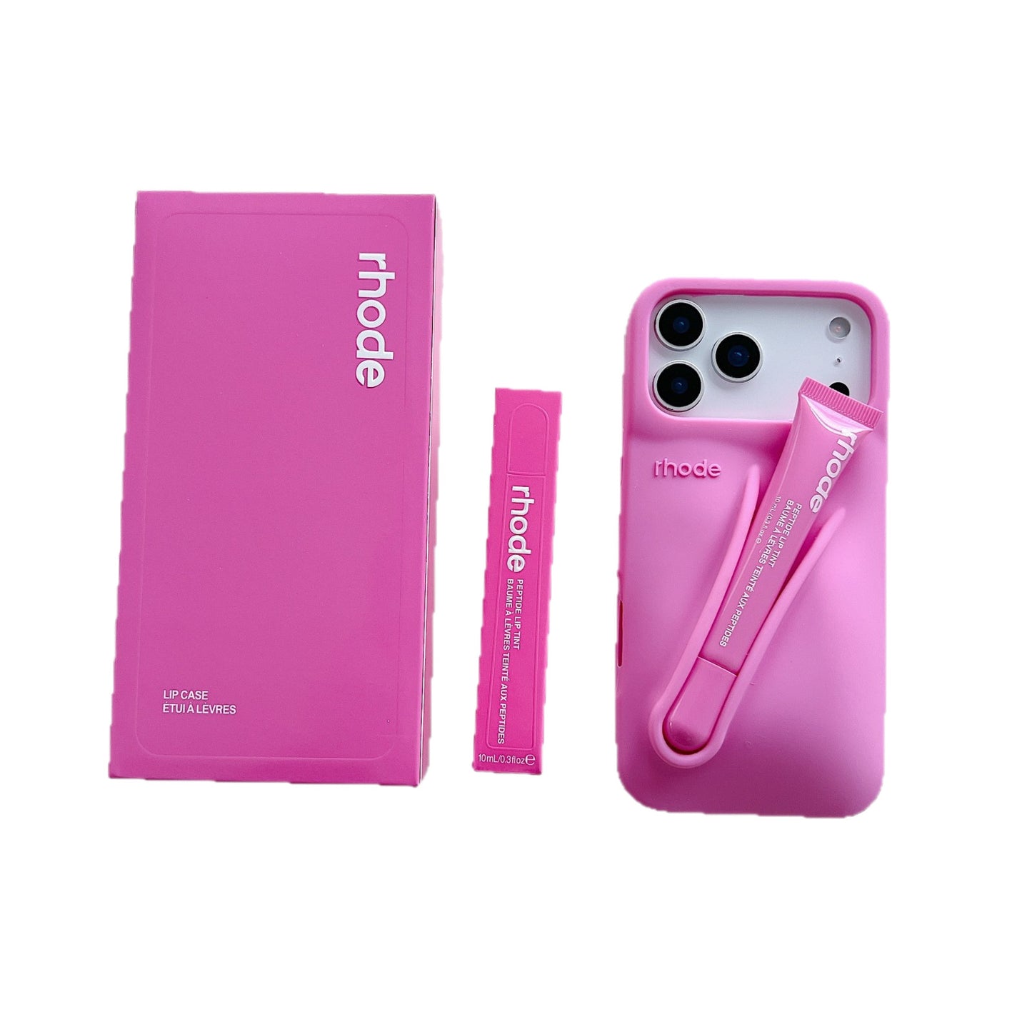 ETUI TELEPHONE EN FORME DE ROUGE A LEVRES