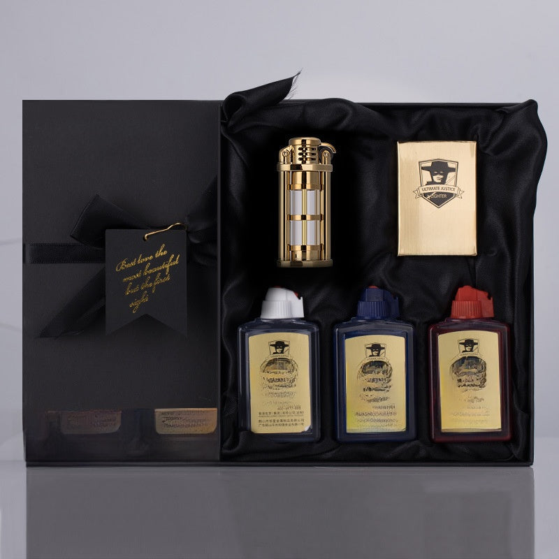 ALLUME-RESERVOIR VISIBLE BRIQUET RETRO