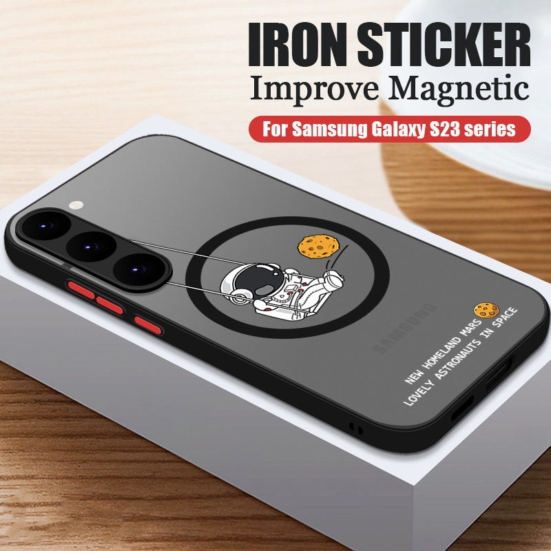 ETUI TELEPHONE EN VENTOUSE MAGNETIQUE INTEGREE