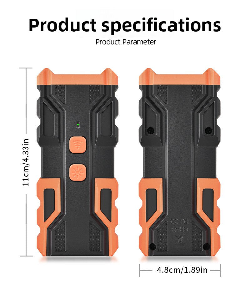 LAMPE TORCHE ANTI-ABOIEMENTS SONIQUES A DOUBLE TETE